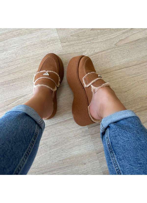 Damannu Shoes - Mule Clog Hope Camel Marrom 2