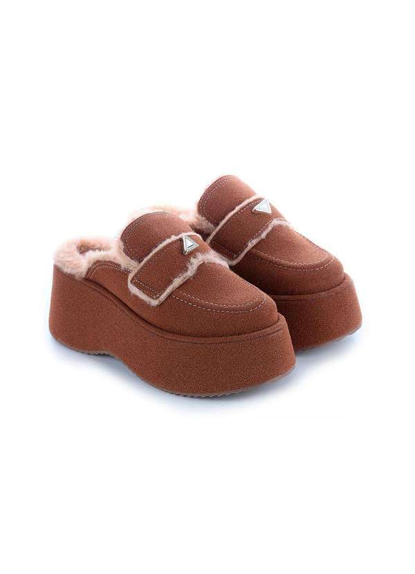 Damannu Shoes - Mule Clog Hope Camel Marrom 3