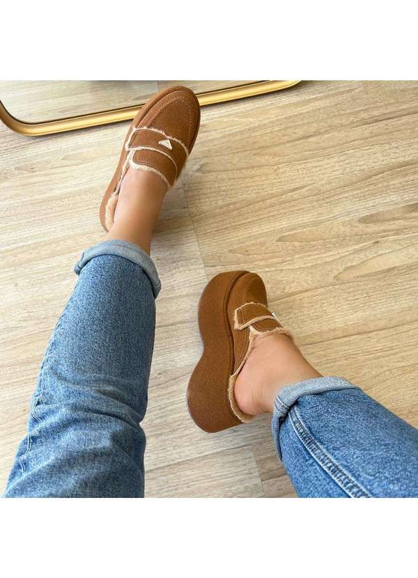 Damannu Shoes - Mule Clog Hope Camel Marrom 4