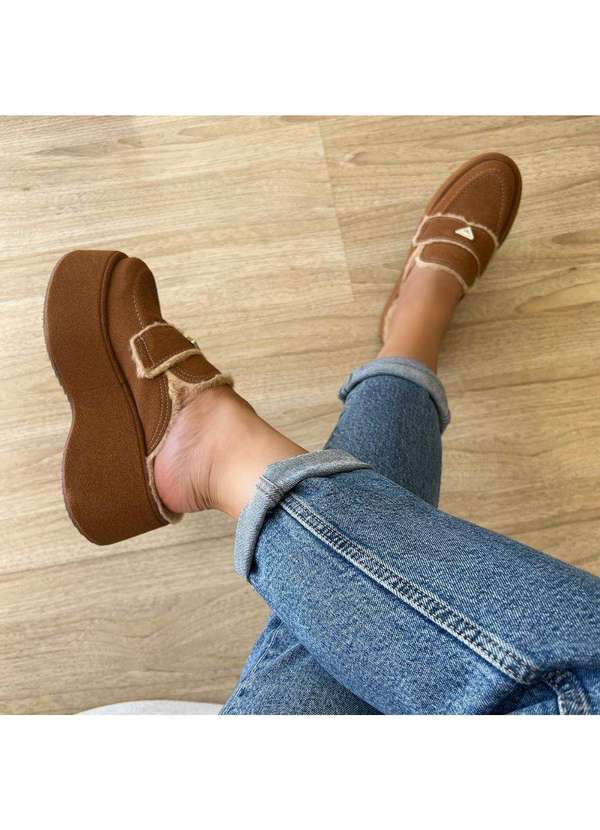 Damannu Shoes - Mule Clog Hope Camel Marrom 5