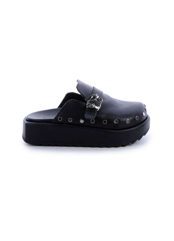 Damannu Shoes - Mule Clog Ludmila Preto Preto