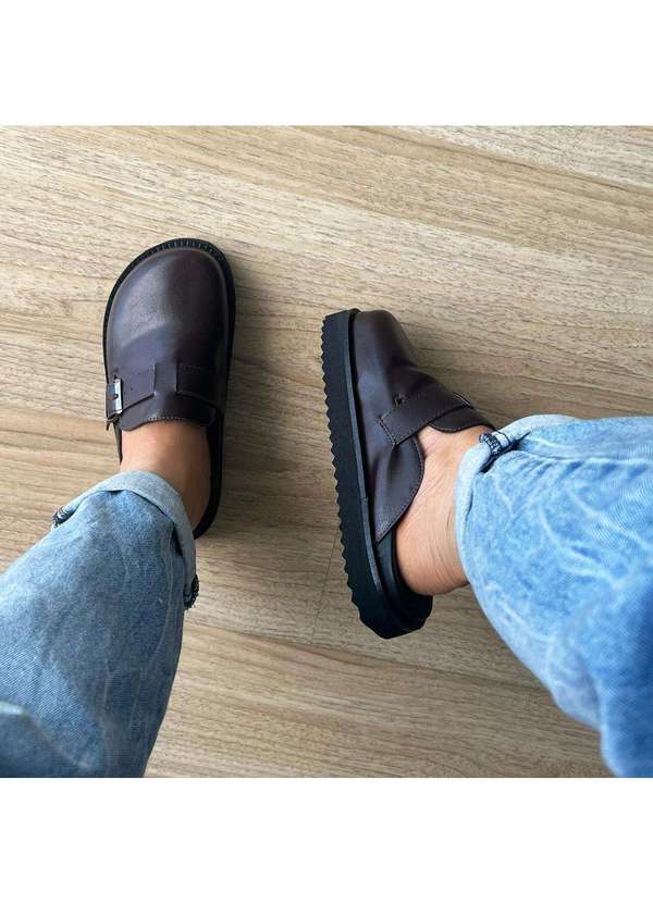 Damannu Shoes - Mule Georgia Cacau Marrom 4