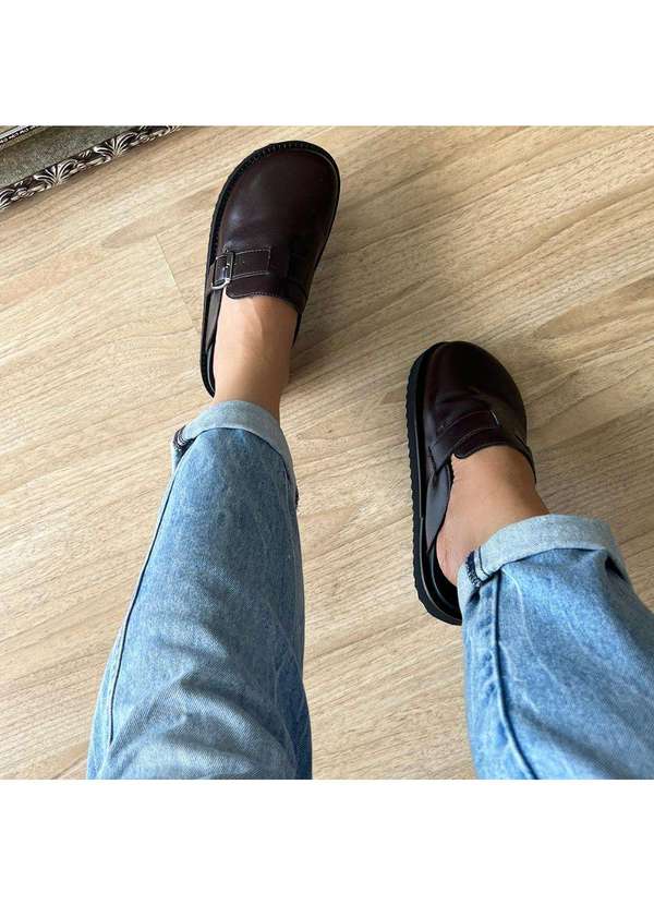 Damannu Shoes - Mule Georgia Cacau Marrom 6