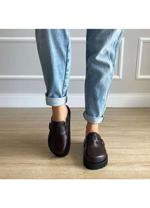 Damannu Shoes - Mule Georgia Cacau Marrom 7