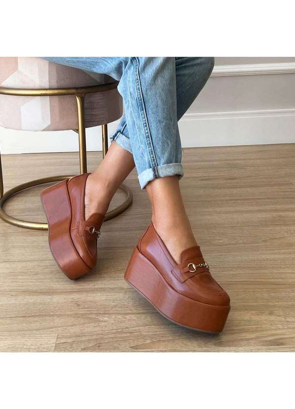 Damannu Shoes - Sapato Mocassim Anny Bege Bege 5