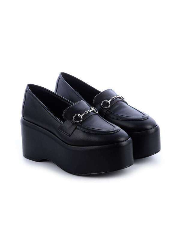 Damannu Shoes - Sapato Mocassim Nikki Preto Preto 3