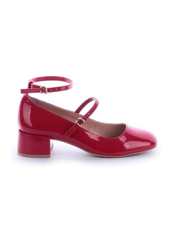 Damannu Shoes - Sapato Scarpin Chloe Vermelho Vermelho 2