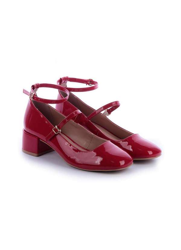 Damannu Shoes - Sapato Scarpin Chloe Vermelho Vermelho 3