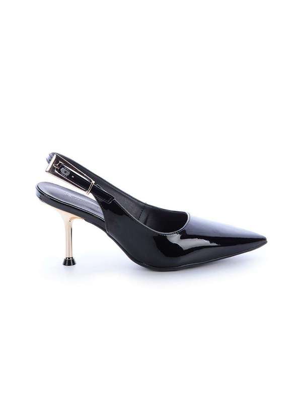 Damannu Shoes - Sapato Scarpin Yara Preto Preto