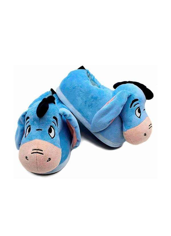 Damannu Shoes - Pantufa Bisonho Ursinho Pooh Azul