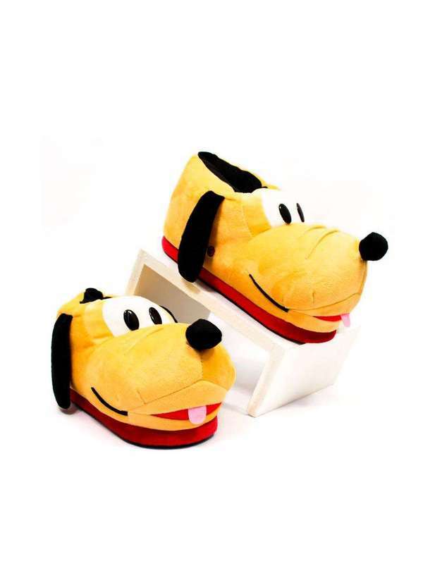 Damannu Shoes - Pantufa Pluto Amarelo