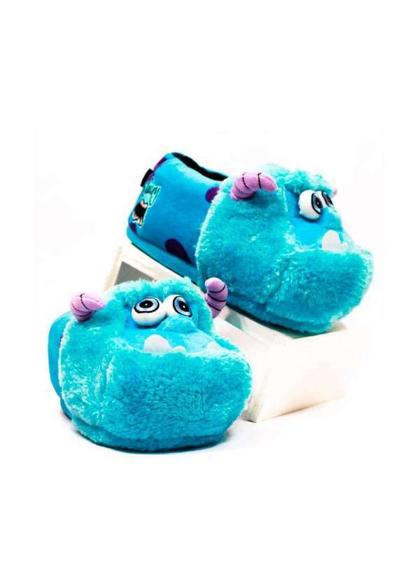 Damannu Shoes - Pantufa Sulley Monstros Azul