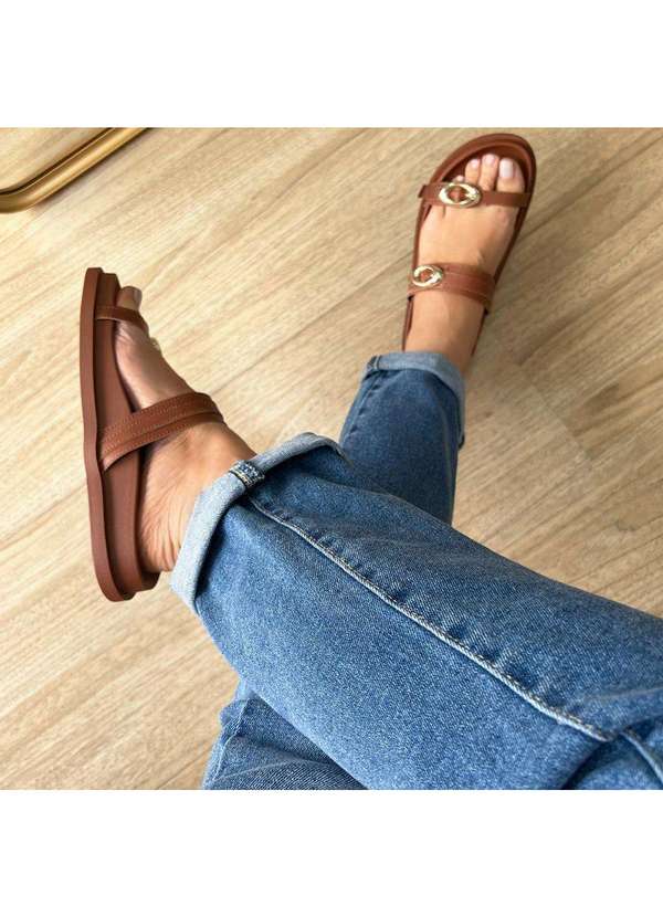 Damannu Shoes - Flat Carly Caramelo Caramelo 3