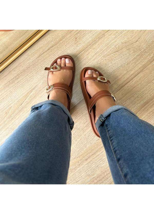 Damannu Shoes - Flat Carly Caramelo Caramelo 4