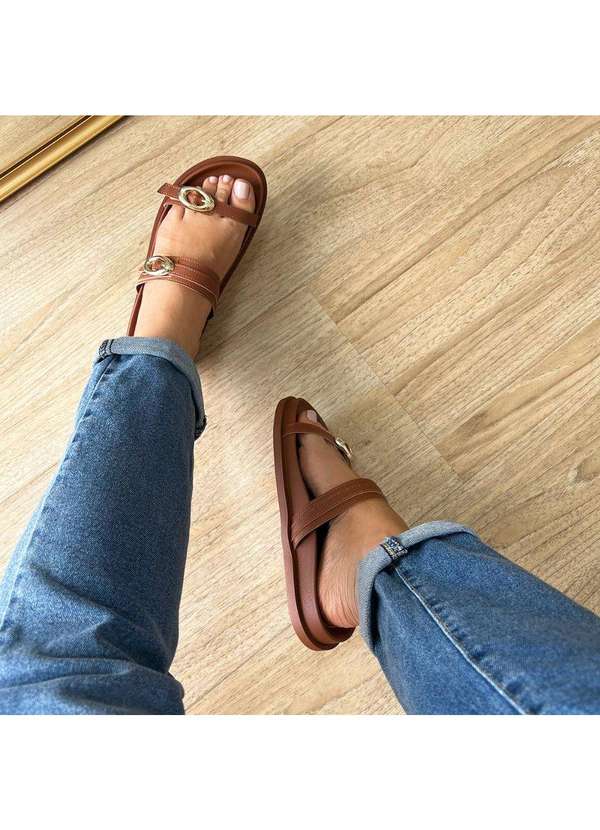 Damannu Shoes - Flat Carly Caramelo Caramelo 5