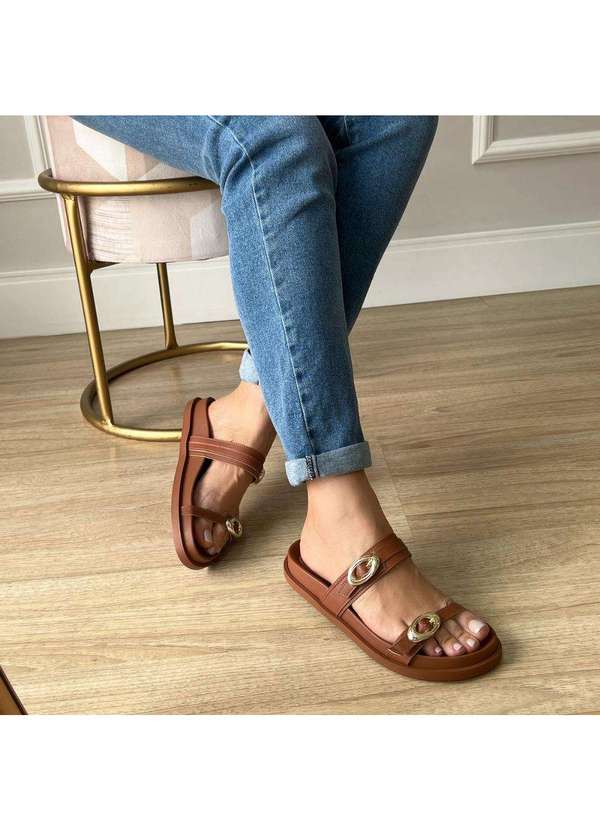 Damannu Shoes - Flat Carly Caramelo Caramelo 7