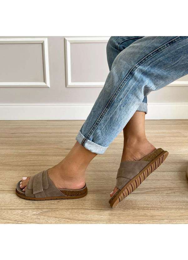 Damannu Shoes - Flat Hellen Taupe Bege 6