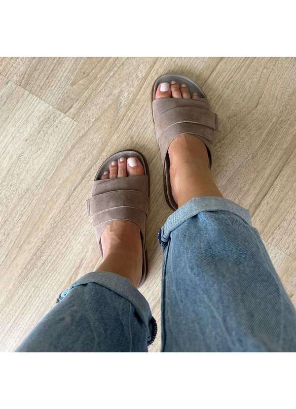 Damannu Shoes - Flat Hellen Taupe Bege 8