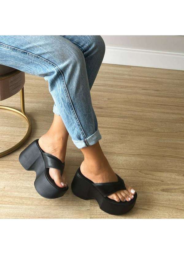 Damannu Shoes - Flat Juliet Preto Preto