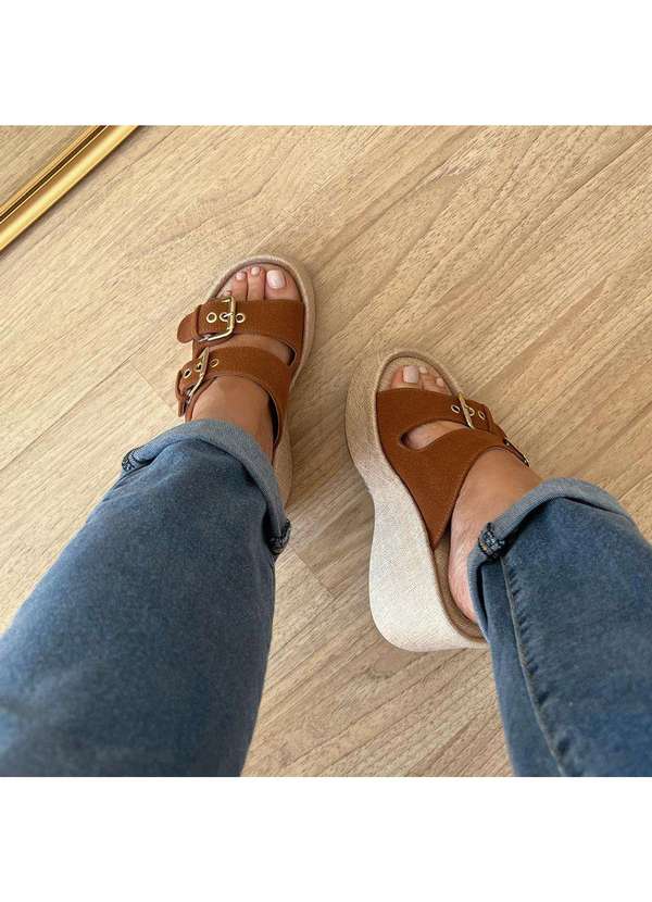 Damannu Shoes - Flat Karen Caramelo Caramelo 5