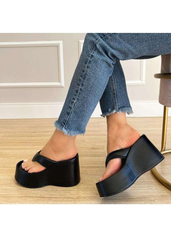 Damannu Shoes - Flat Kyara Preto Preto