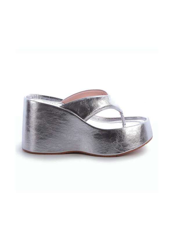 Damannu Shoes - Flat Kyara Reflexo Prata Prata 2