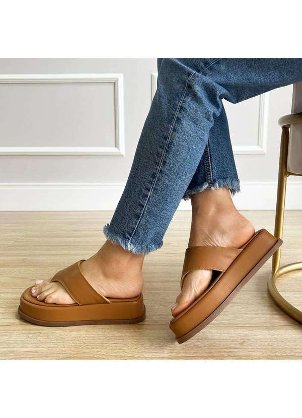 Damannu Shoes - Flat Tay Bege Bege