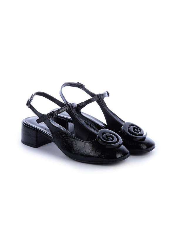 Damannu Shoes - Sandália Agnes Preto Preto 2