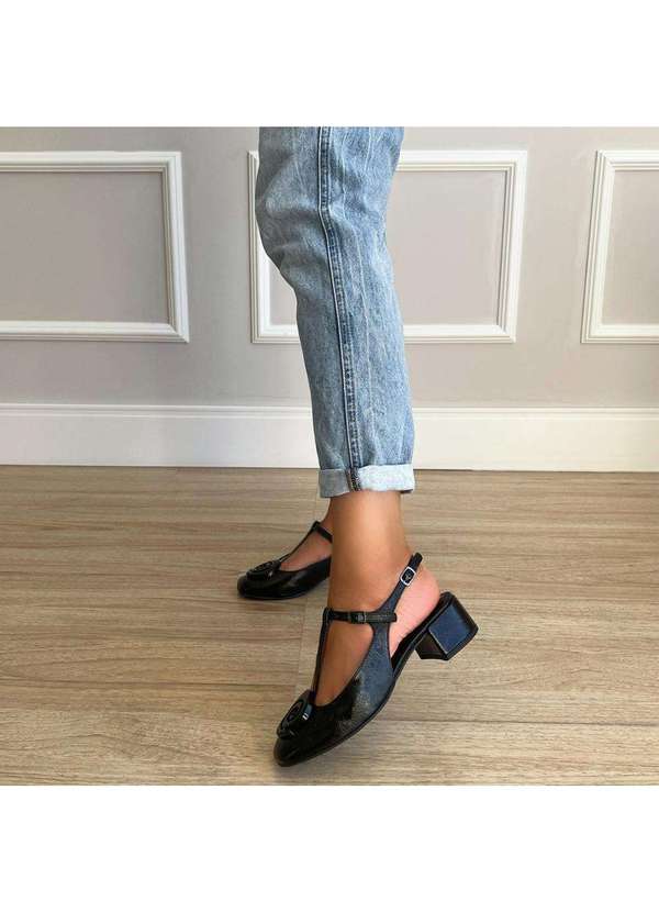 Damannu Shoes - Sandália Agnes Preto Preto 8