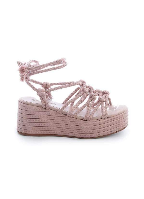 Damannu Shoes - Sandália Brooke Cordas Nude Bege 2