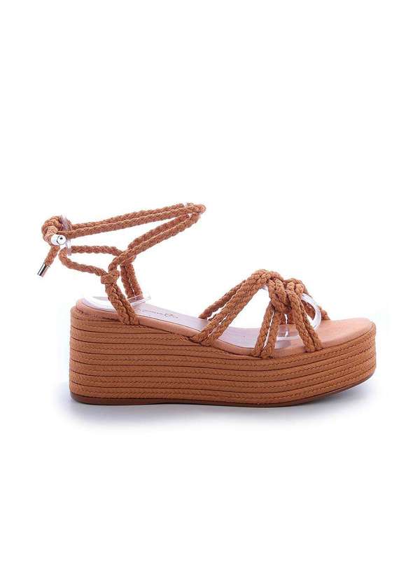 Sandália Cordas Hope Ambar Marrom - Damannu Shoes