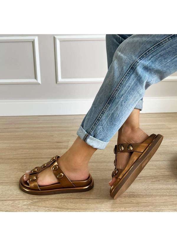 Damannu Shoes - Sandália Danusa Bronze Bronze