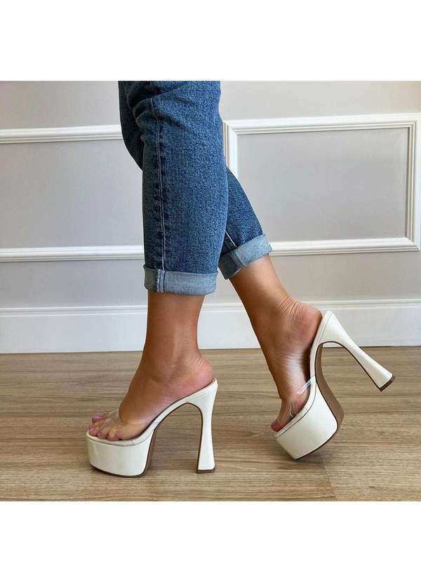 Damannu Shoes - Sandália Letty Off White Off White