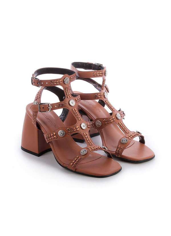 Damannu Shoes - Sandália Natalia Boho Chic Bege Bege 3