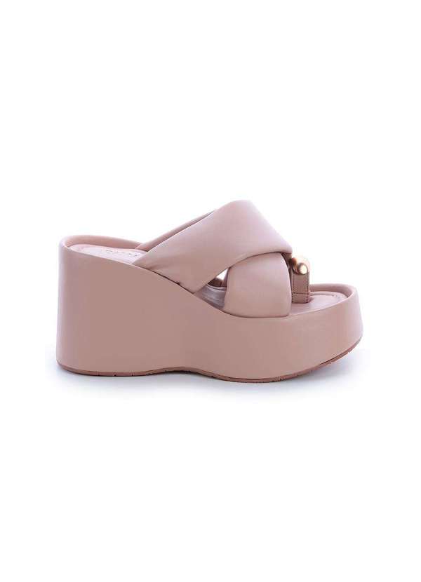 Damannu Shoes - Tamanco Flat Daiane Nude Nude