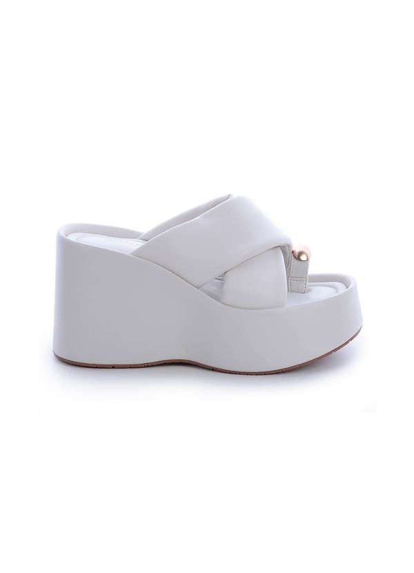 Damannu Shoes - Tamanco Flat Daiane Off White Off White