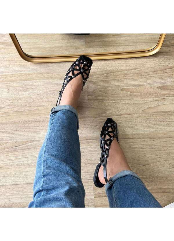 Damannu Shoes - Sapatilha Anita Preto Preto 2