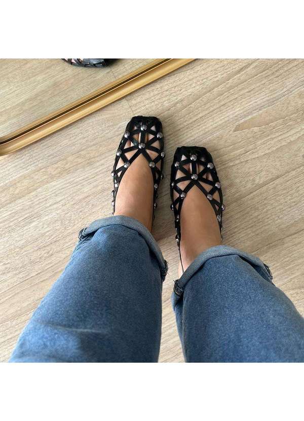 Damannu Shoes - Sapatilha Anita Preto Preto 6