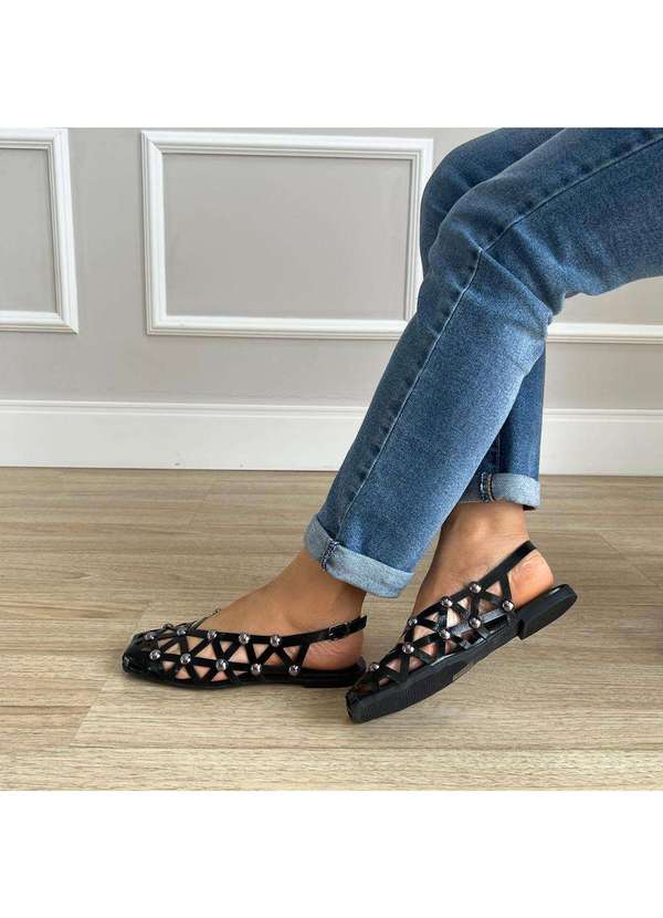 Damannu Shoes - Sapatilha Anita Preto Preto 7