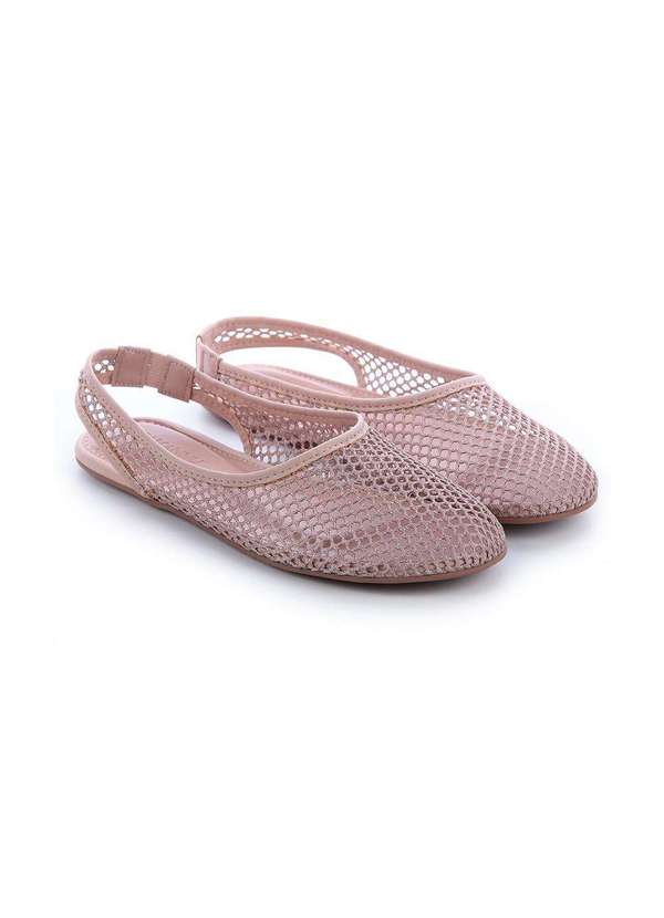 Damannu Shoes - Sapatilha Slingback Clarisse Tela Nude Nude 3