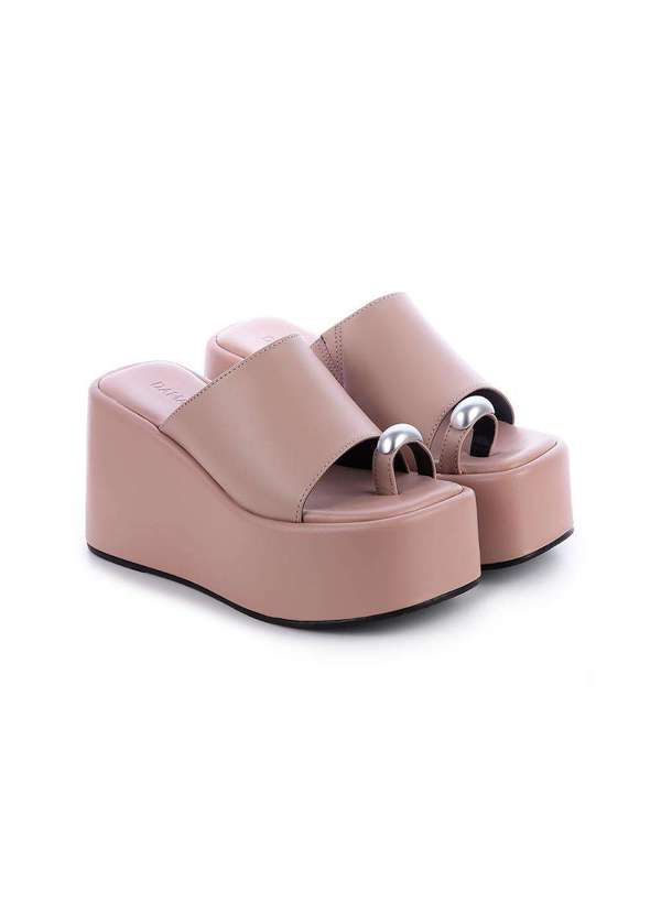 Damannu Shoes - Flat Tamanco Sasha Nude Nude 3
