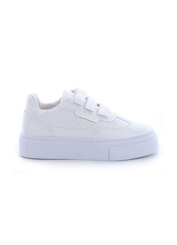 Damannu Shoes - Tênis Casual Feminino Jessy Branco Branco