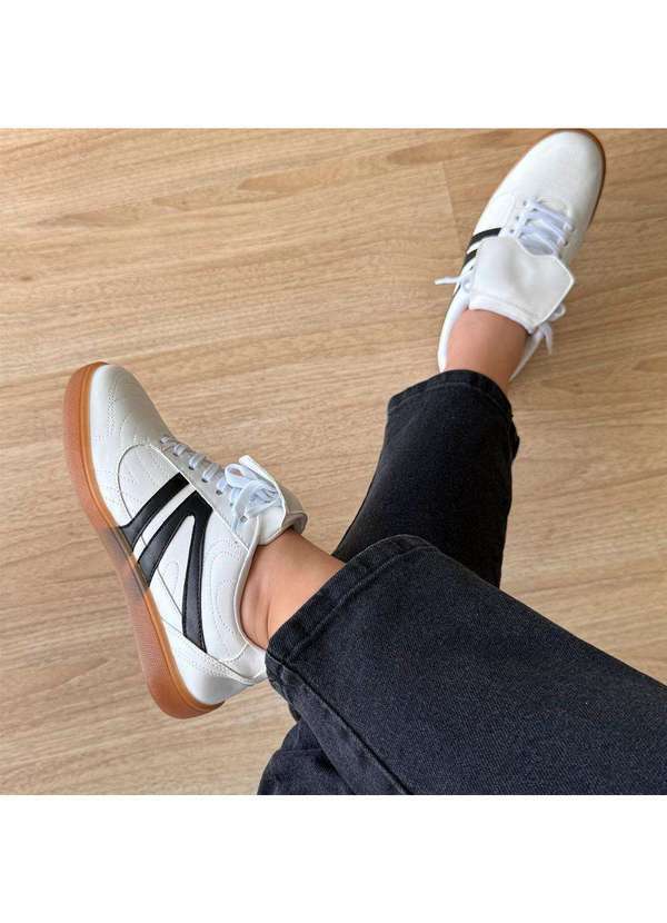 Carol‼️ Tênis Couro Camurça Cinza - Santa Lolla