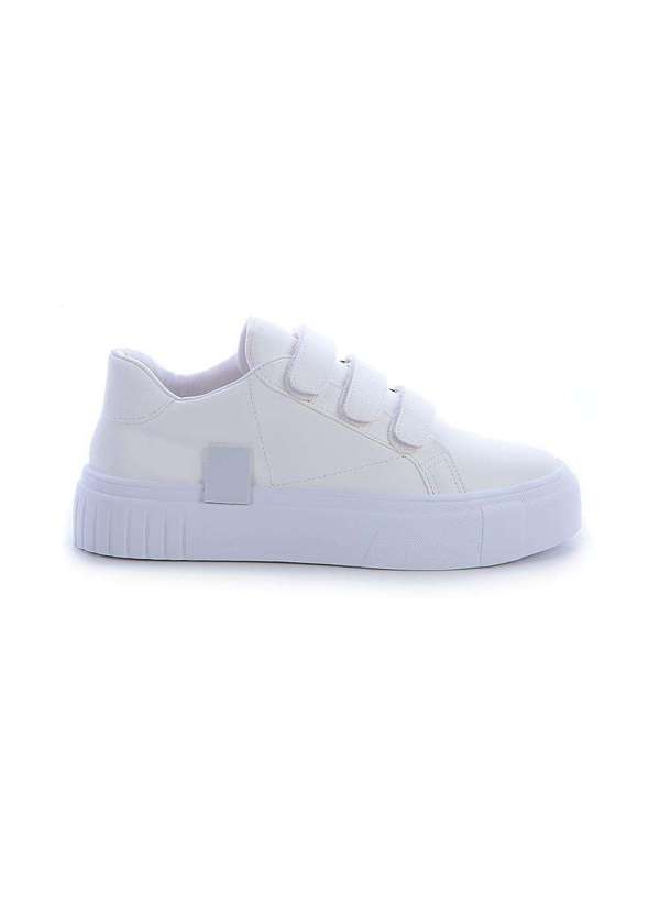 Damannu Shoes - Tênis Flatform Dalila Branco Branco