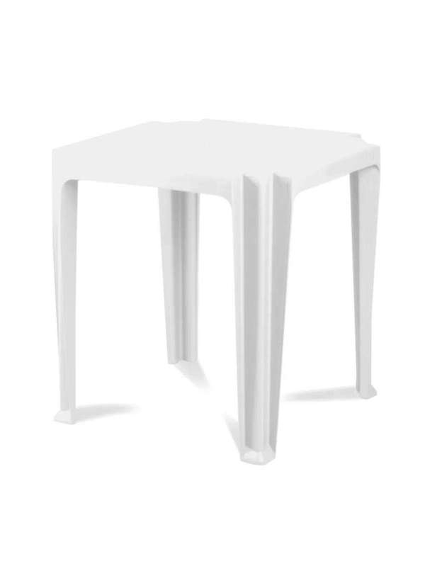 Conjunto Mesa com 4 Cadeiras Canoa Pretas New Plastic - freitasvarejo