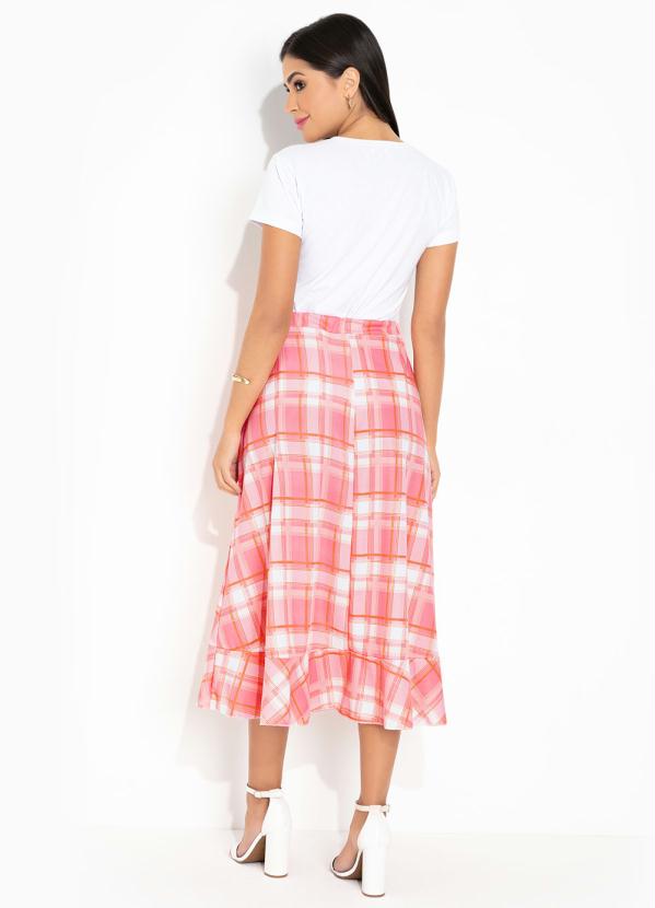 Rosalie - Blusa Branca Estampada 5