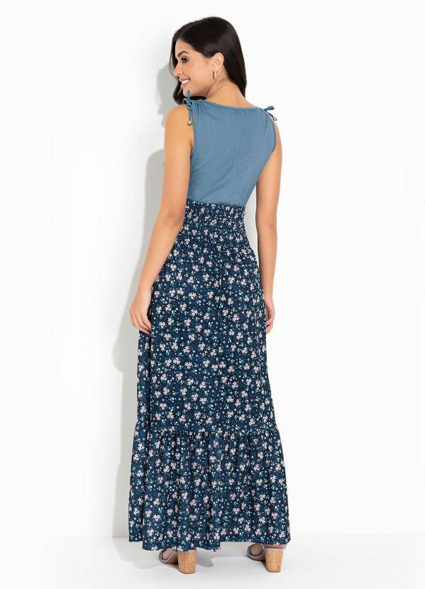 Rosalie - Regata Azul Claro com Amarração 5