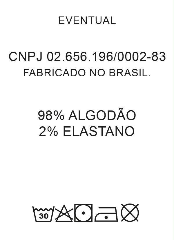 Eventual - Bermuda Ciclista Eventual Barra Desfiada Jeans 7