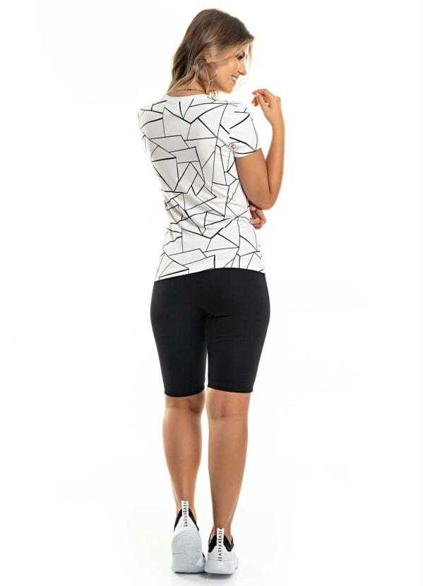 Up Close - Bermuda Ciclista Preto 4