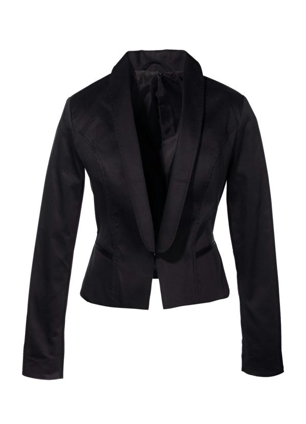 bonprix - Blazer Acinturado Preto 3